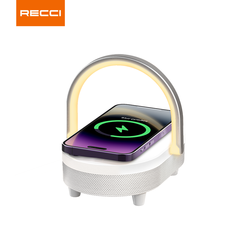 Recci RLS-L16 4 IN1 SPEAKER WIRELESS CHARGER