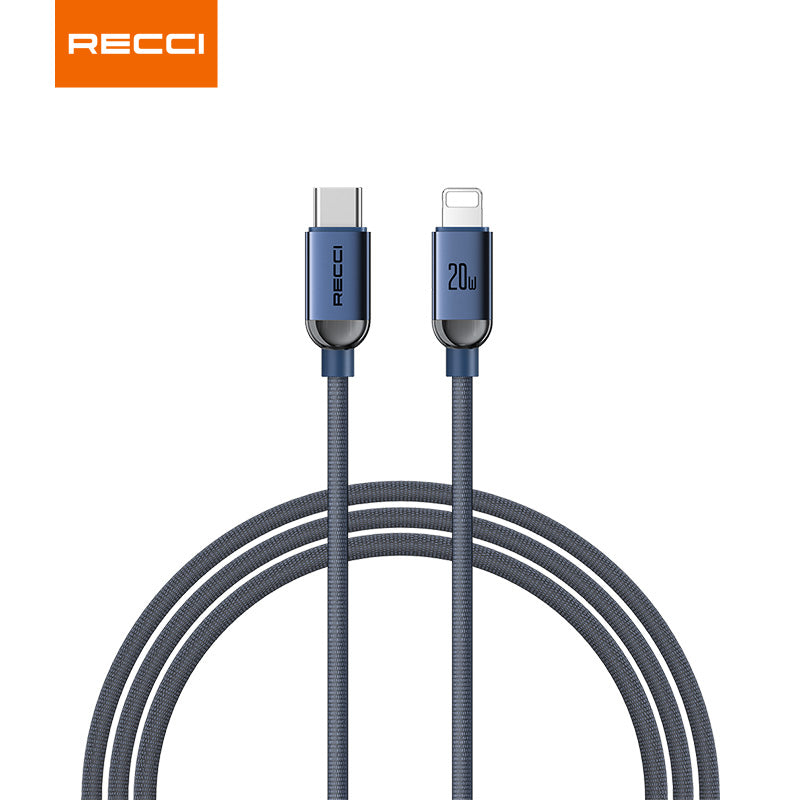 Recci RS09 Crystal PD Fast Charging Data Cable Series