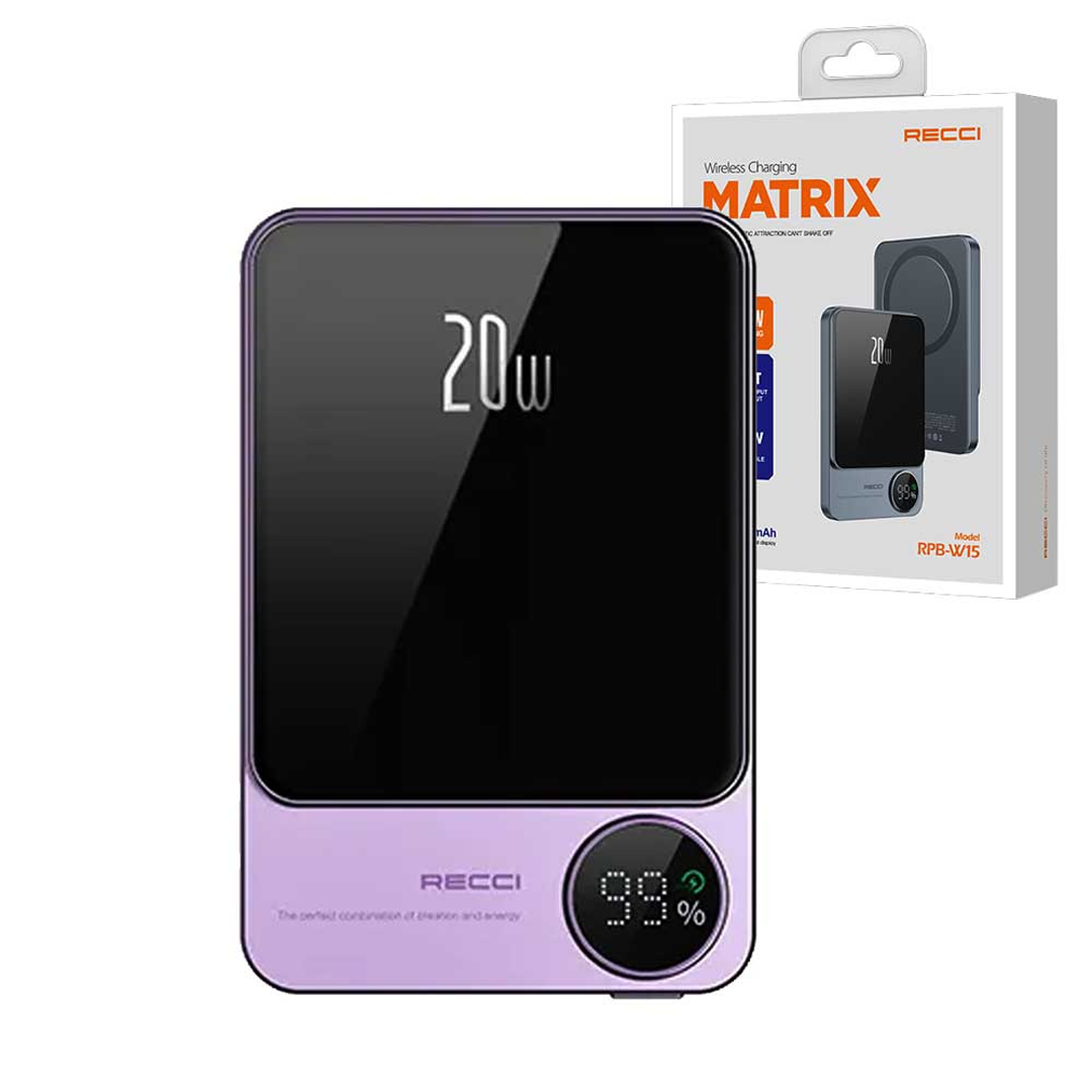 Recci RBP-W16 Power Bank Magnetic