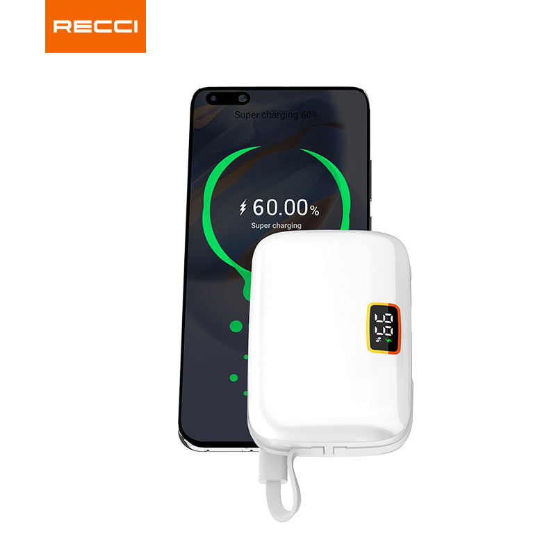 Recci RPB-P33 Genius 22.5 W + PD20W FAST charging Power Bank 10000mAh