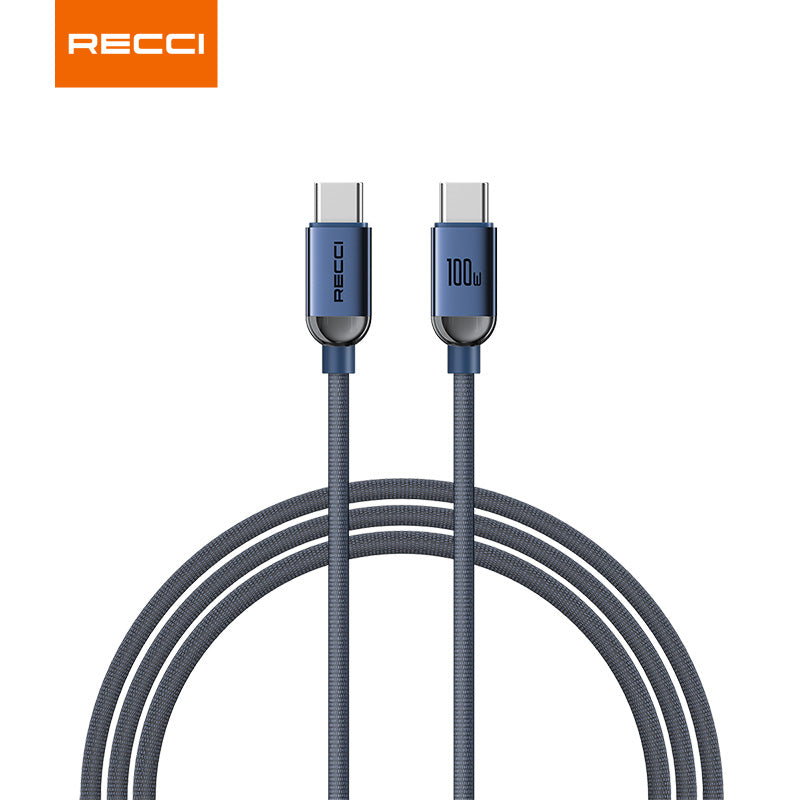 Recci RS09 Crystal PD Fast Charging Data Cable Series